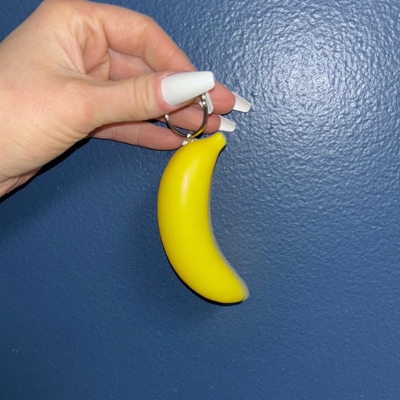 Yellow Banana Keychain - Picture 1 of 4